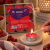 Velas Perfumadas Tealight Frutos Vermelhos